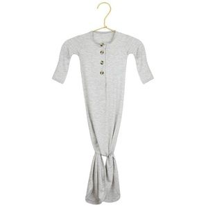 Lou Lou & Company Newborn Knotted Gown- Milo